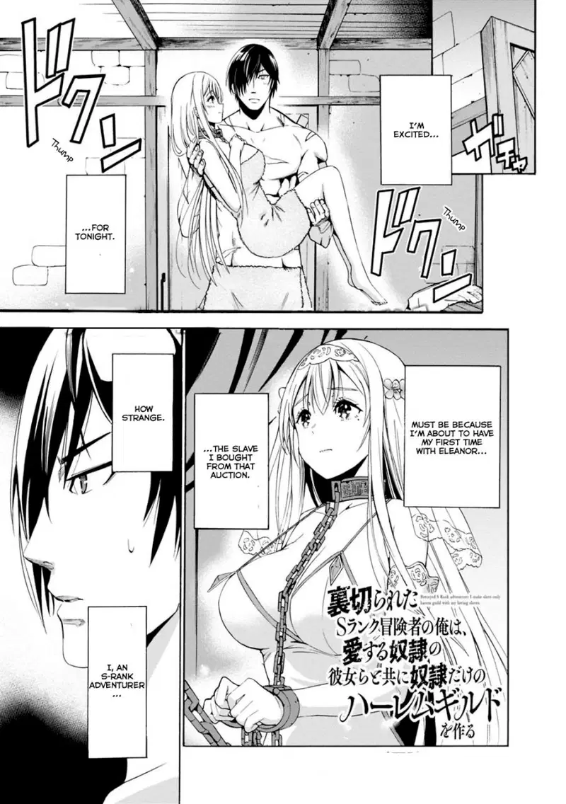 uragirareta-s-rank-boukensha-no-ore-wa-aisuru-dorei-no-kanojora-to-tomoni-dorei-dake-no-harem-guild-o-tsukuru-chap-3-1
