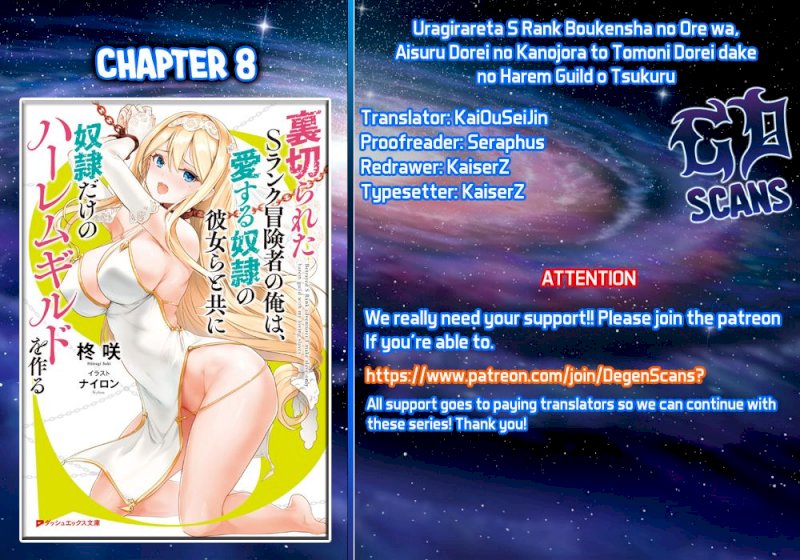 uragirareta-s-rank-boukensha-no-ore-wa-aisuru-dorei-no-kanojora-to-tomoni-dorei-dake-no-harem-guild-o-tsukuru-chap-8-0