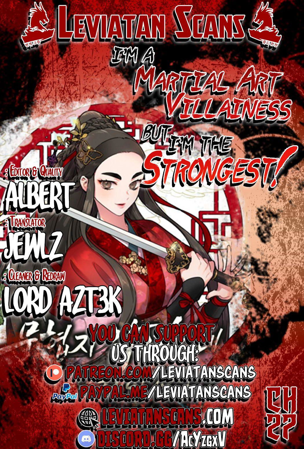 im-a-martial-art-villainess-but-im-the-strongest-chap-27-0